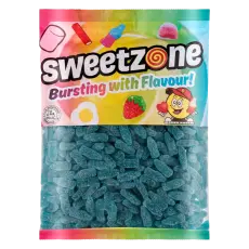 Sweetzone Blue Raspberry Bottles 1kg Coopers Candy