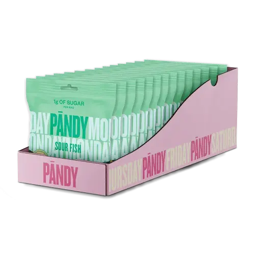 Pändy Candy Sour Fish 50g x 14st Coopers Candy