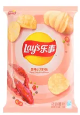 Lays Perunasipsit Spicy Crayfish Maku 70g Coopers Candy