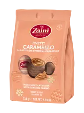 Zaini Mj&ouml;lkchoklad&auml;gg med karamellfyllning 118g Coopers Candy