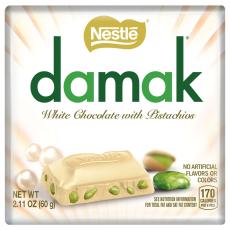 Nestle Damak White Chocolate with Pistachios 60g Coopers Candy