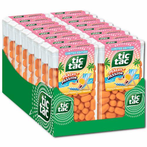 Tic Tac Peachy Passion 18g x 12st Coopers Candy