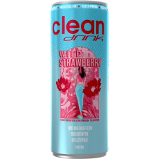 Clean Drink Wild Strawberry 33cl Coopers Candy
