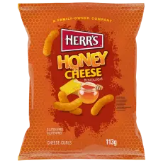 Herrs Honey Cheese Curls 113g Coopers Candy