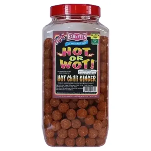 Barnetts Hot or Wot! Hot Chilli Ginger 3kg Coopers Candy