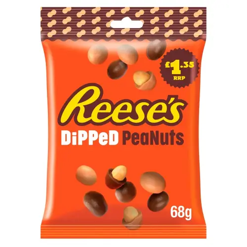 Reeses Dipped Peanuts 68g Coopers Candy