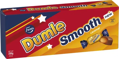 Fazer Dumle Smooth caramel box 250g Coopers Candy