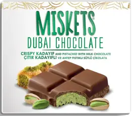 Dubai Choklad Miskets 100g Coopers Candy