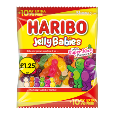 Haribo Jelly Babies 154g Coopers Candy