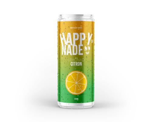 Happynade Lemonad - Citron 33cl (BF: 2024-12-19) Coopers Candy