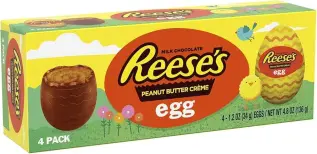 Reeses Peanut Butter Creme Egg 4-pack 136g Coopers Candy