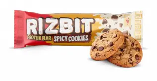 Rizbit Protein Bar Spicy Cookies 45g(BF:2026-09-03) Coopers Candy