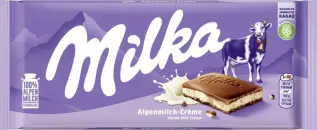 Milka Maitosuklaalevy Karamelli Creme 100g Coopers Candy