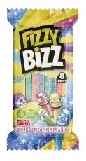 Fizzy Bizz Happamat Hedelm&auml;tangot Mix 80g Coopers Candy