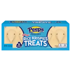 Peeps Marshmallow Chicks Rice Krispies Treats 4-pack 42g Coopers Candy