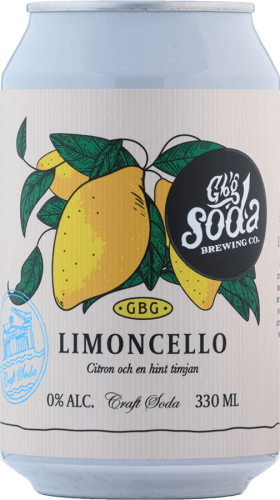 GBG Soda Limoncello 33cl Coopers Candy