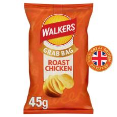 Walkers Chips Roast Chicken 45g (BF: 2026-08-15) Coopers Candy