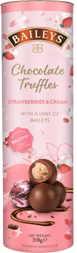 Baileys Strawberries & Cream truffles 318g Coopers Candy