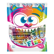 PEZ Fizzy Rolls Bag 60g Coopers Candy