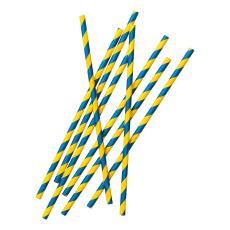 Papperssugrör Svenska Flaggan 24-pack Coopers Candy