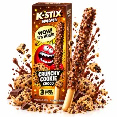K-Stix Crunchy Cookie Choco 54g Coopers Candy