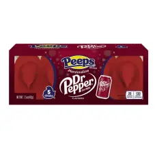 Peeps Marshmallow Chicks Dr Pepper 4-pack 42g Coopers Candy
