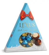 Lexus Triangle Giftbox Milk 120g Coopers Candy
