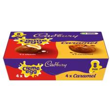 Cadbury Creme Egg and Caramel Egg Mix 8-pack Coopers Candy