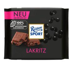 Ritter Sport Milk Chocolate Liquorice 100g Coopers Candy