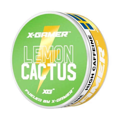 X-Gamer Energy Pouch Lemon & Cactus(BF:2025-04-17) Coopers Candy