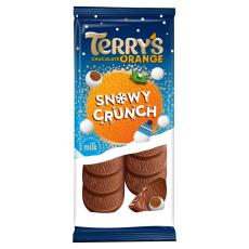 Terrys Chocolate Orange Snowy Crunch Bar 90g Coopers Candy