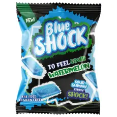 Blue Shock Sour Watermelon 80g Coopers Candy