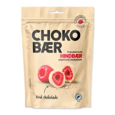 Chokob&aelig;r Hallon med vit choklad 80g Coopers Candy