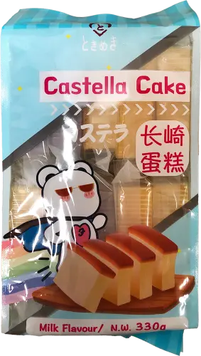 Tokimeki Castella Cake Milk Flavour 330g Coopers Candy