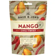 Dave & Jons Torkad Mango Chili Twist 100g Coopers Candy