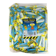 Toxic Waste Nuclear Sludge Mini Chew Bars Blue Raspberry 3kg Coopers Candy