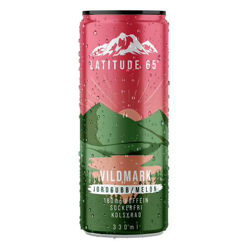 Latitude 65 Vildmark - Jordgubb-Melon 330ml Coopers Candy