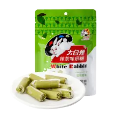 White Rabbit Matcha Creamy Candy 150g Coopers Candy