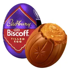 Cadbury Filled Egg Lotus Biscoff 32g x 48st Coopers Candy