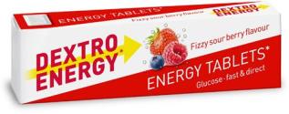 Dextro Energy Fizzy Sour Berry 47g Coopers Candy