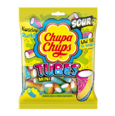 Chupa Chups Mini Sour Tubes 120g Coopers Candy