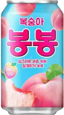 Haitai Drink Peach BonBon Zero 340ml Coopers Candy