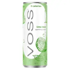 Voss Kolsyrat Vatten Lime Mint 330ml Coopers Candy