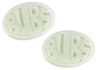 Bubs Cool Fruity Pear Mini 2.6kg Coopers Candy