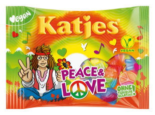 Katjes Peace & Love 175g Coopers Candy