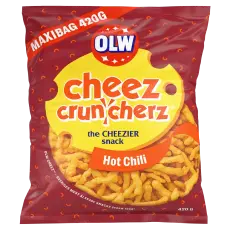 OLW Maxibag Cruncherz Hot Chili 420g Coopers Candy