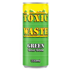 Toxic Waste Green Sour Soda 33cl Coopers Candy