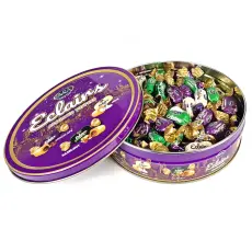 Eclairs sekoitetut v&auml;rit lahjapakkaus 450g Coopers Candy