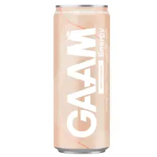GAAM Energy - White Peach 33cl(BF:2025-03-19) Coopers Candy