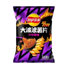 Lays Perunasipsit Big Wave Hot Chicken Noodle Maku 70g Coopers Candy